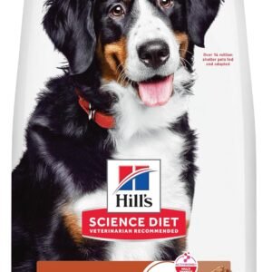 Hill's Science Diet Large Breeds, Adults 1-5, Large Breed Premium Nutrition, Dry Dog Food, Lamb & Brown Rice, 33 lb Bag