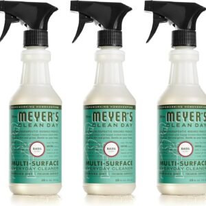 MRS. MEYER'S CLEAN DAY All-Purpose Cleaner Spray, Basil, 16 fl. oz - Pack of 3