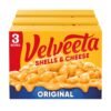 Velveeta Shells & Cheese Original Shell Pasta & Cheese Sauce, 3 ct Pack, 12 oz Boxes